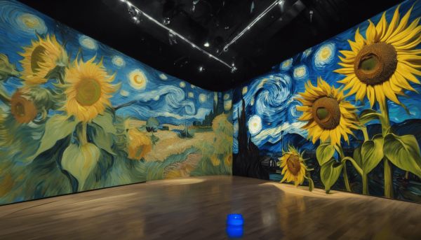 Vivre une expérience immersive avec les œuvres de Van Gogh
